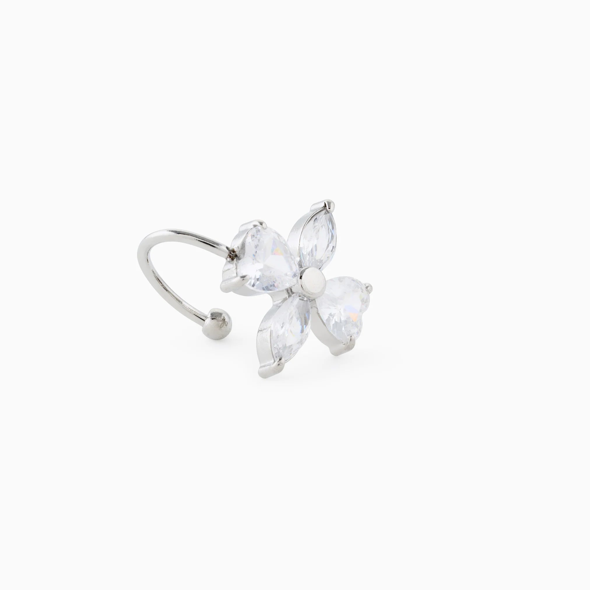 Boucles d’oreilles LOTUS ARGENT