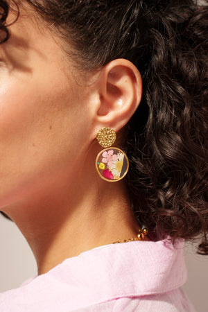 Boucles d'oreilles FLOWER
