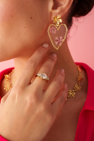 Boucles d'oreilles CORACAO