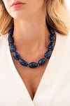 Collier LUBA bleu