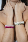 BRACELET PERLE TRIO BLANC