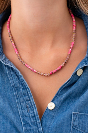 Collier Azelie ROSE