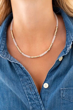 Collier AZELIE Blanc