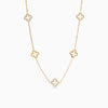 COLLIER CLOVER OR
