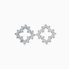 Boucles d’oreilles CLUSTER ARGENT