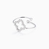 BAGUE CLUSTER ARGENT