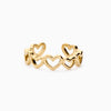 BAGUE HEART OR